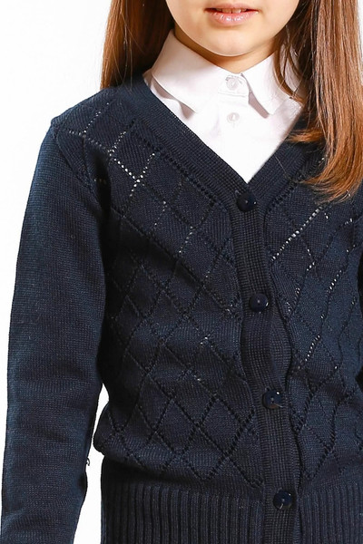 Изображение товара Кофта детская Polesie 3С3187-Д43 (р.134-60, темно-синий)