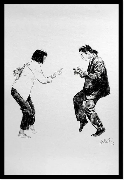 Изображение товара Постер Citydecor Криминальное чтиво 1 (40x60)