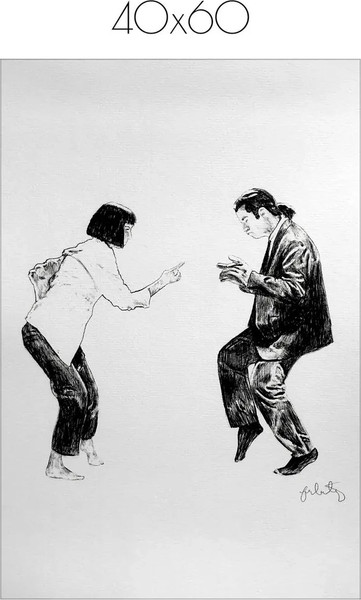 Изображение товара Постер Citydecor Криминальное чтиво 1 (40x60)