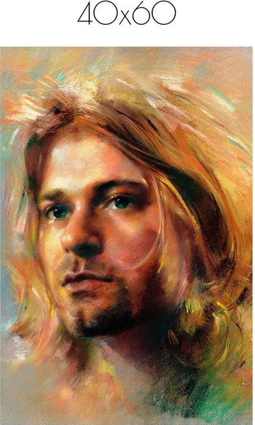 Изображение товара Постер Citydecor Kurt Cobain 8 (40x60)