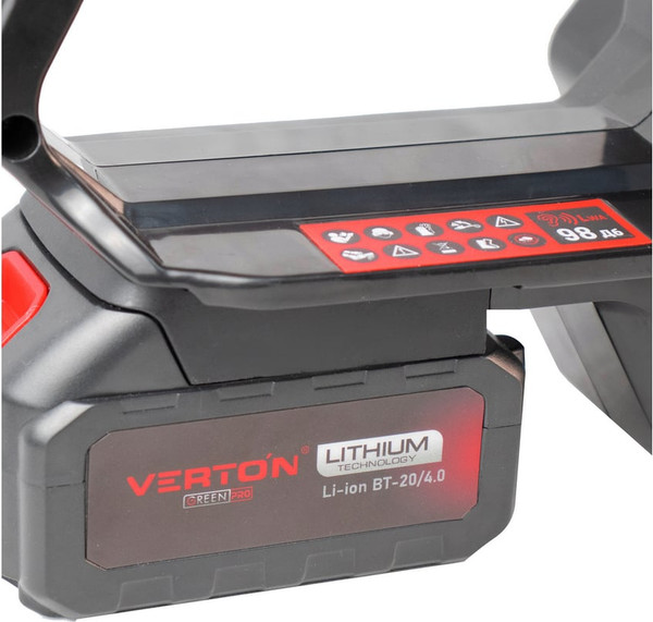 Изображение товара Пила цепная аккумуляторная Verton Garden Green Pro BCS-2012 / 01.14201.17009
