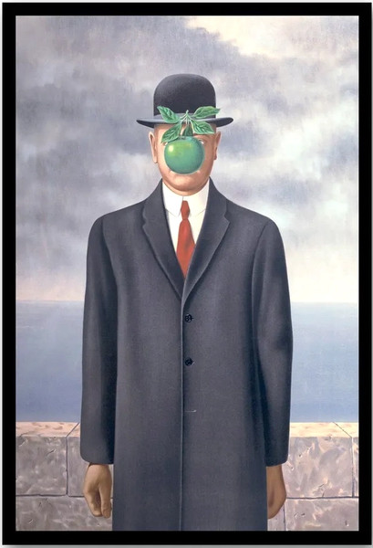 Изображение товара Постер Citydecor Сын человеческий. Рене Магритт (40x60)