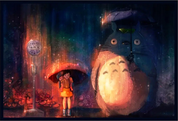 Изображение товара Постер Citydecor Мой сосед Тоторо 3 (40x60)