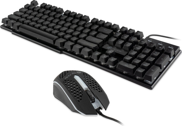 Изображение товара Комплект клавиатура и мышь Оклик 400GMK (черный)