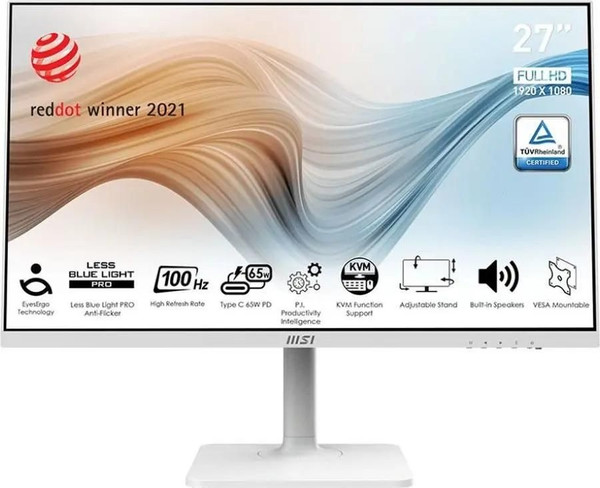 Изображение товара Монитор MSI Modern MD272XPW (9S6-3PB19H-099)