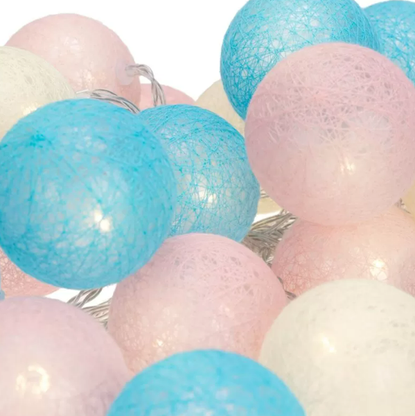 Изображение товара Тайские фонарики Neon-Night Перламутр 304-010 (1.5м, теплый белый)