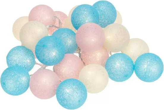 Изображение товара Тайские фонарики Neon-Night Перламутр 304-010 (1.5м, теплый белый)