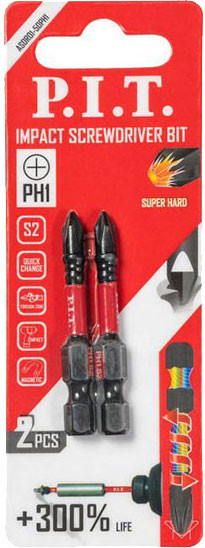 Изображение товара Набор бит P.I.T ASDR01-50PH1 (2шт)