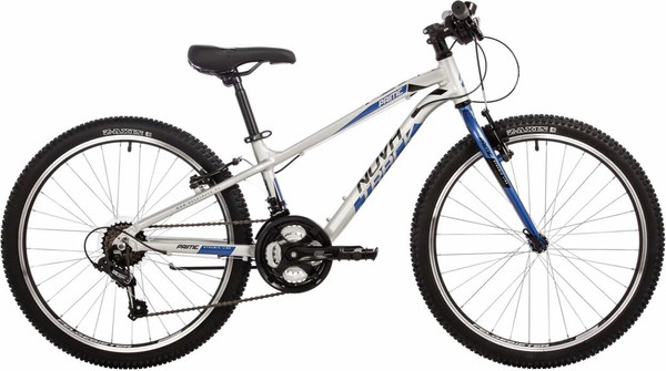 Изображение товара Велосипед Novatrack Prime 24 (11, серебристый, разобранный, в коробке)
