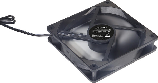 Изображение товара Вентилятор для корпуса Digma DFAN140PWM-1BK (черный)