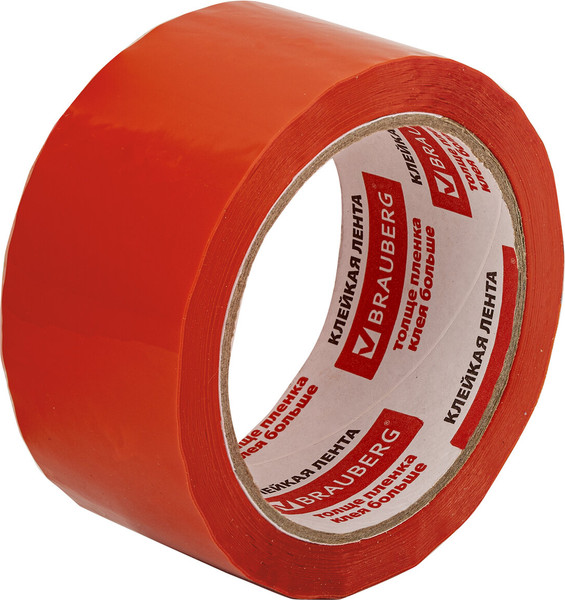 Изображение товара Скотч Brauberg Упаковочный / 440154 (оранжевый)