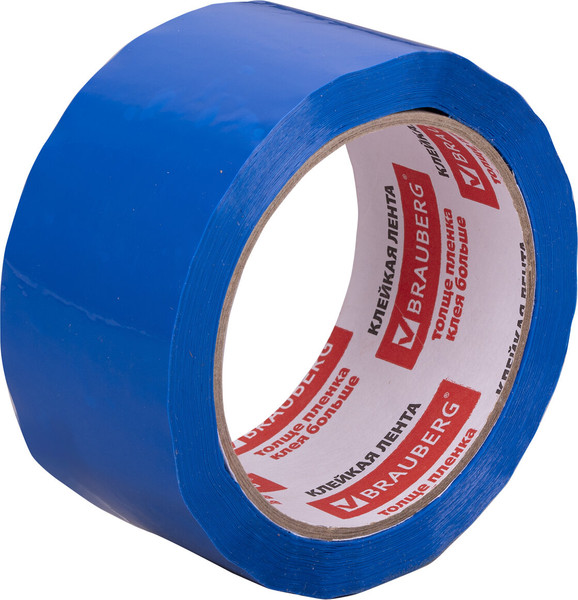 Изображение товара Скотч Brauberg Упаковочный / 440076 (синий)