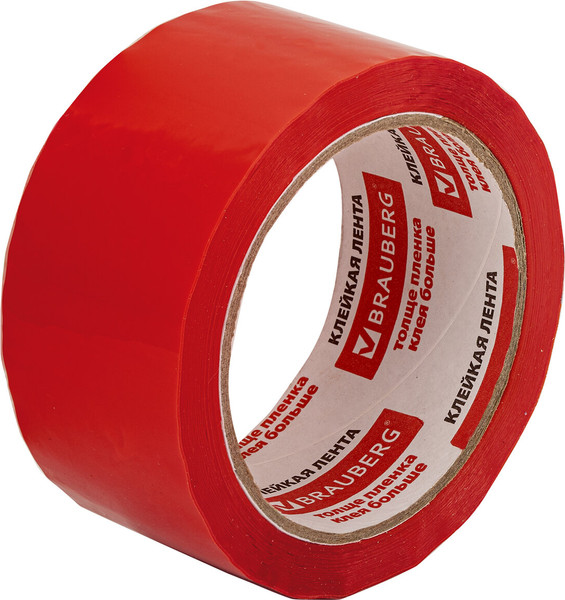 Изображение товара Скотч Brauberg Упаковочный / 440074 (красный)