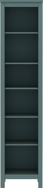 Изображение товара Стеллаж Mio Tesoro Сага 50 2.08.07.100.6 (темно-бирюзовый)