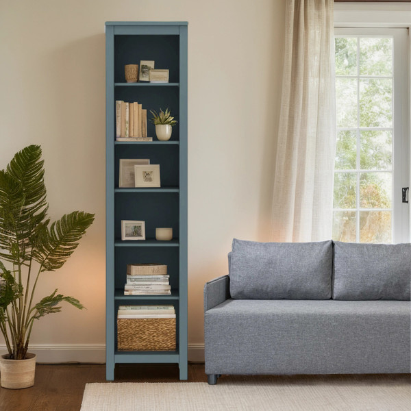 Изображение товара Стеллаж Mio Tesoro Сага 50 2.08.07.100.6 (темно-бирюзовый)