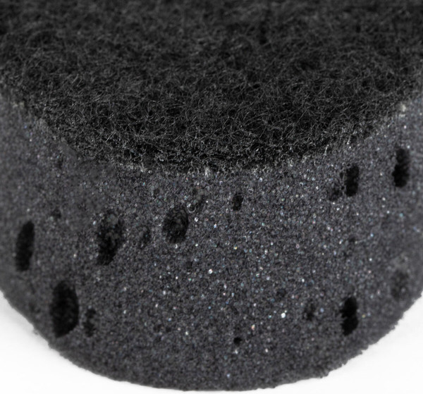 Изображение товара Набор губок для мытья посуды Laima Oval / 608649 (6шт, черный)