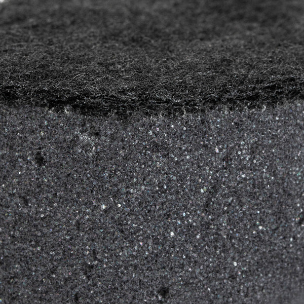 Изображение товара Набор губок для мытья посуды Laima Oval / 608649 (6шт, черный)