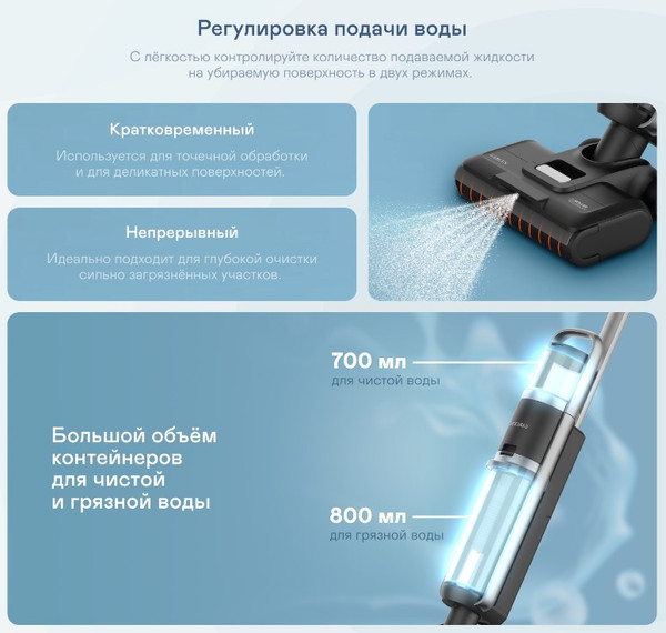 Изображение товара Вертикальный пылесос Garlyn Aqua Pro 7 Turbo