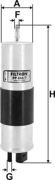 Изображение товара Топливный фильтр Filtron PP866/7