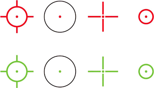 Изображение товара Коллиматорный прицел Vector Optics Omega 1x23x35 Four-Reticle SCRD-48