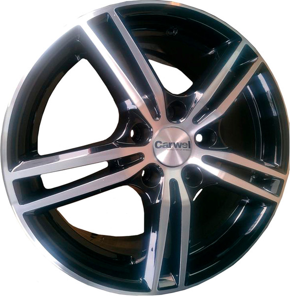 Изображение товара Литой диск Carwel Баруй 16x6.5" 5x114.3мм DIA 54.1мм ET 45мм AB