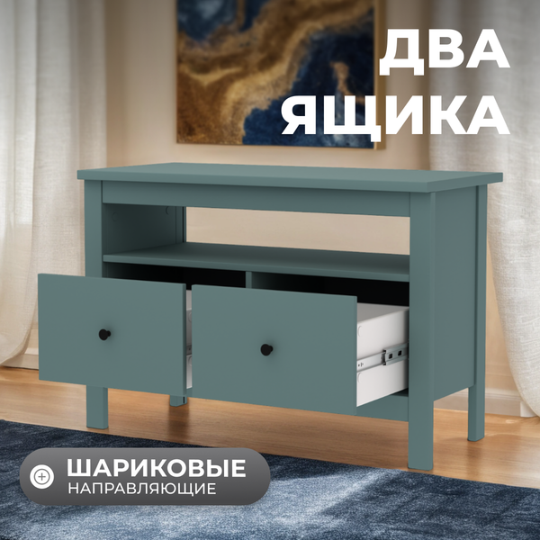 Изображение товара Тумба Mio Tesoro Сага 2.08.03.080.6 (темно-бирюзовый)