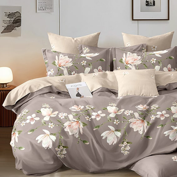 Изображение товара Комплект постельного белья Alleri Поплин Luxe Евро / П-348