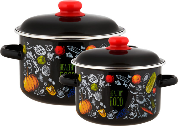 Изображение товара Набор кастрюль Appetite Healthy Food (2л, 3 л)