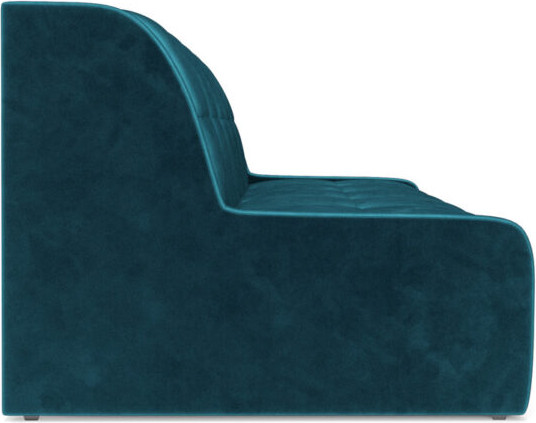 Изображение товара Диван Mebel-Ars Аккордеон Барон №6 ППУ 155x200 (бархат синий/зеленый Star Velvet 43 Black Green)