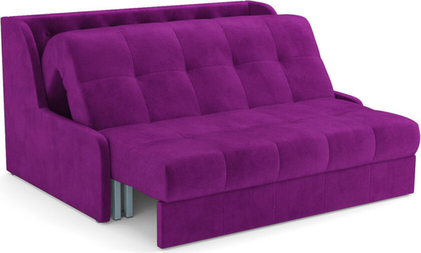 Изображение товара Диван Mebel-Ars Аккордеон Барон №6 ППУ 155x200 (фиолетовый)