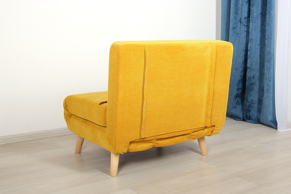 Изображение товара Диван DiArt Элли 800 (велюр Vertical 560/ножки светлые)