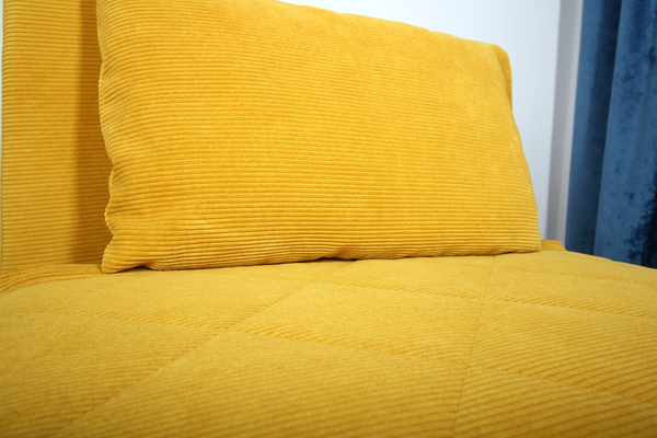 Изображение товара Диван DiArt Элли 800 (велюр Vertical 560/ножки светлые)