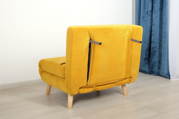 Изображение товара Диван DiArt Элли 800 (велюр Vertical 560/ножки светлые)