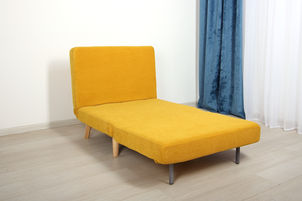 Изображение товара Диван DiArt Элли 800 (велюр Vertical 560/ножки светлые)