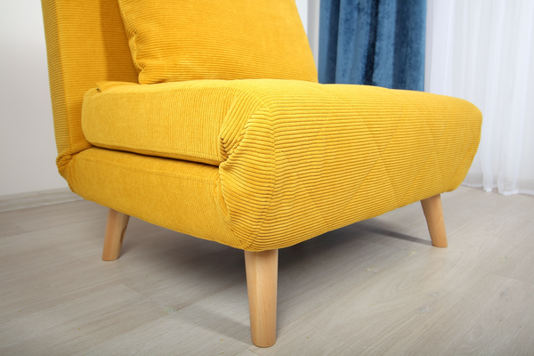 Изображение товара Диван DiArt Элли 800 (велюр Vertical 560/ножки светлые)