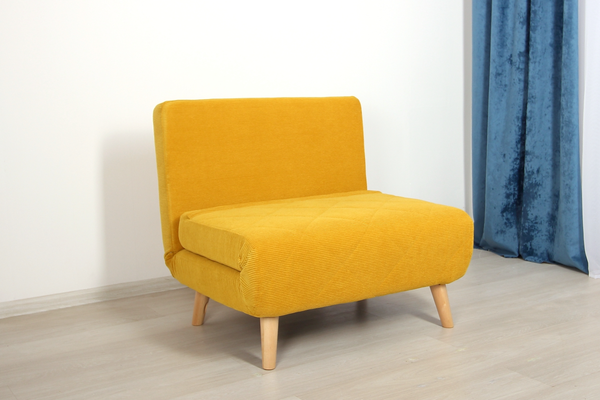 Изображение товара Диван DiArt Элли 800 (велюр Vertical 560/ножки светлые)