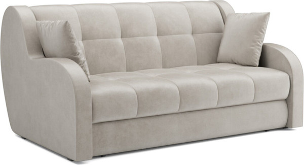 Изображение товара Диван Mebel-Ars Аккордеон Барон ППУ 155x200 (бархат бежевый Star Velvet 6 Light Beige)