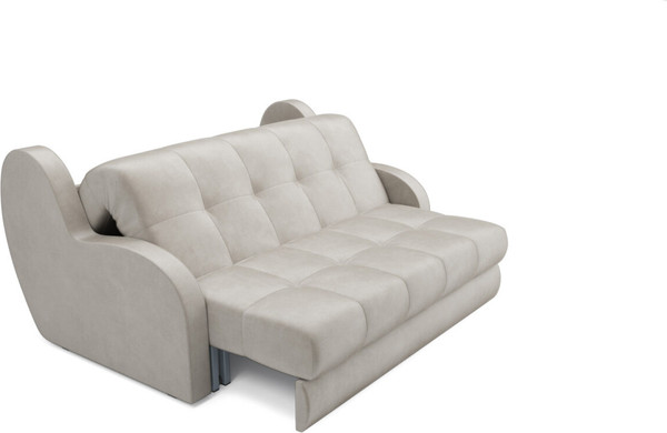 Изображение товара Диван Mebel-Ars Аккордеон Барон ППУ 155x200 (бархат бежевый Star Velvet 6 Light Beige)