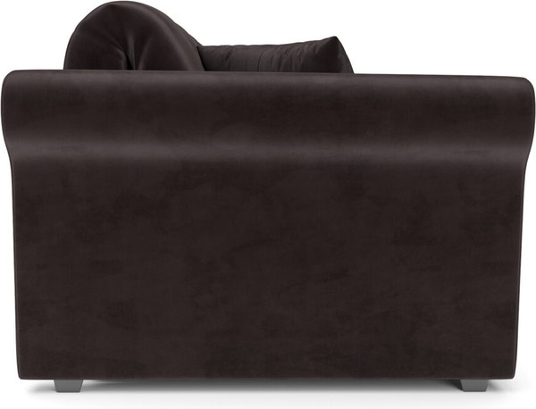Изображение товара Диван Mebel-Ars Аккордеон Гранд ППУ 180x200 (бархат шоколадный Star Velvet 60 Coffee)
