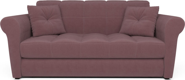 Изображение товара Диван Mebel-Ars Аккордеон Гранд ППУ 180x200 (велюр пудра НВ-178/18)