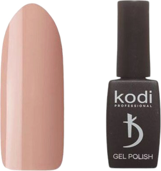Изображение товара Гель-лак для ногтей Kodi №20 CN (8мл, светлый розовато-коричневый, без перламутра и блесток, плотный)
