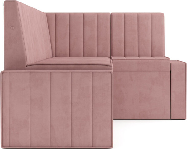 Изображение товара Уголок кухонный мягкий Mebel-Ars Вермут 191x83x121 / M11-24-6 (велюр пудра НВ-178/18)