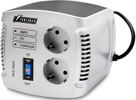 Изображение товара Стабилизатор напряжения PowerMan AVS 500C