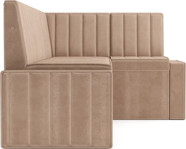 Изображение товара Уголок кухонный мягкий Mebel-Ars Вермут 211x83x141 / M11-23-14 (кордрой бежевый)