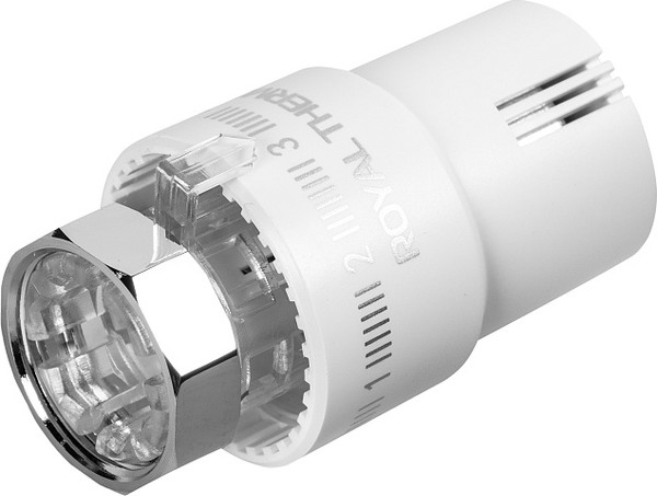 Изображение товара Головка термостатическая Royal Thermo M30x1.5 RTO 08.01 (белый)