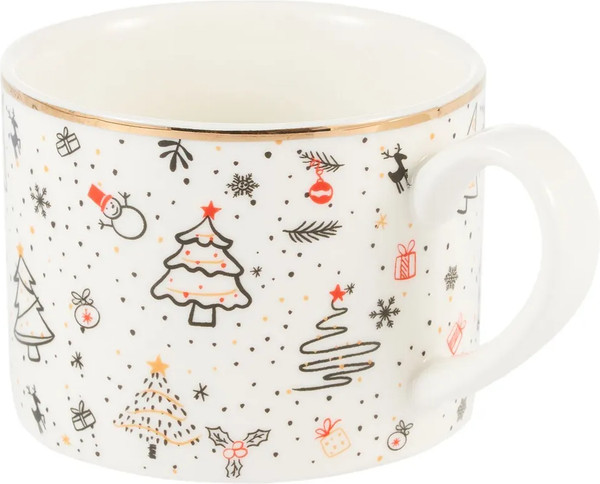 Изображение товара Чашка с блюдцем Gipfel Christmas 42939