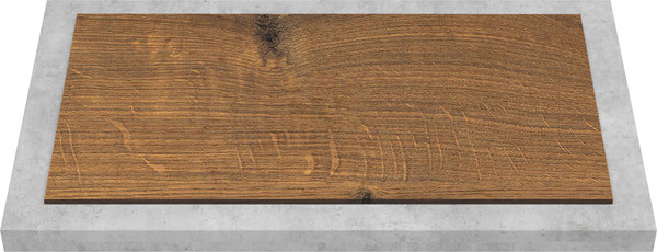 Изображение товара Столешница для тумбы в ванную ЗОВ CLDSP18A995458 (аттик)