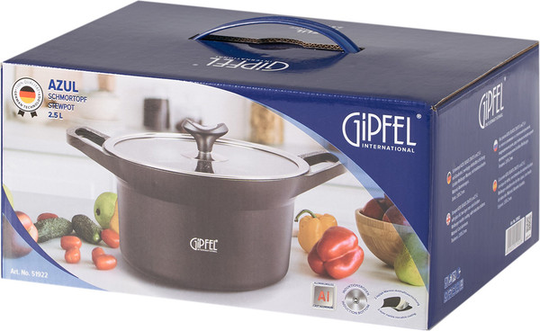 Изображение товара Кастрюля Gipfel Azul Black 51922