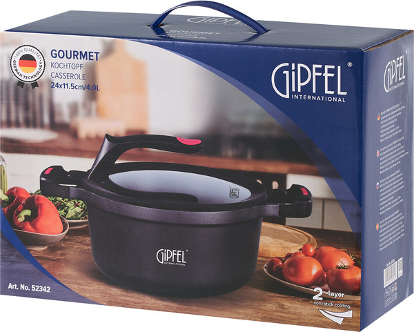 Изображение товара Кастрюля Gipfel Gourmet 52342