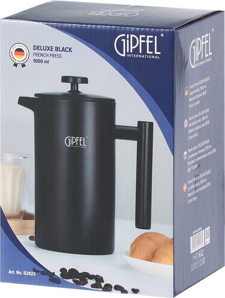 Изображение товара Френч-пресс Gipfel Deluxe Black 52423